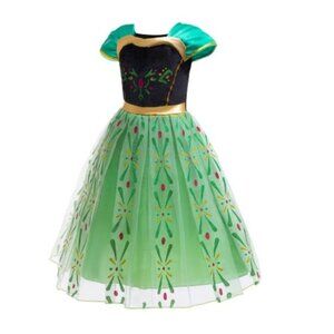 Princess Ana Frozen Dress Girls Halloween Costume